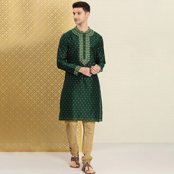 https://www.wayedge.in/products/men-green-gold-toned-ethnic-motifs-embroidered-thread-work-jashn-kurta