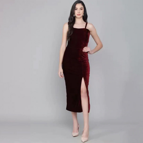 https://www.wayedge.in/products/maroon-velvet-sheath-midi-dress