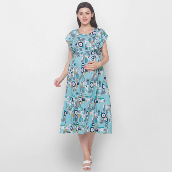 https://www.wayedge.in/products/blue-floral-maternity-midi-dress