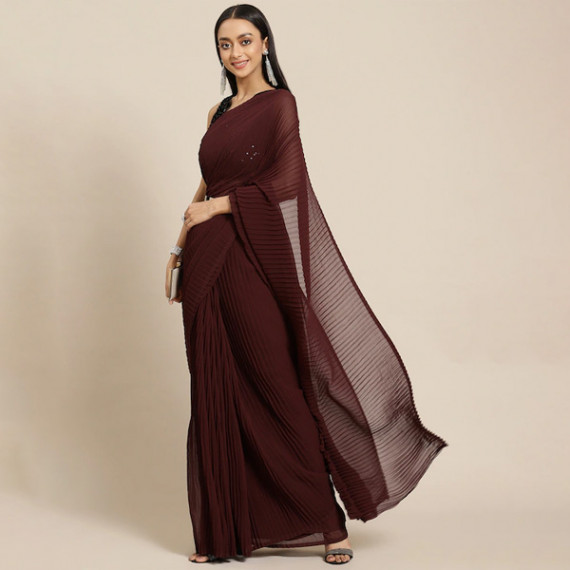 https://www.wayedge.in/products/maroon-pleated-georgette-saree