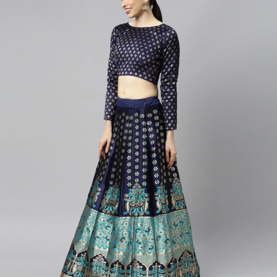https://www.wayedge.in/products/blue-green-woven-design-lehenga-choli